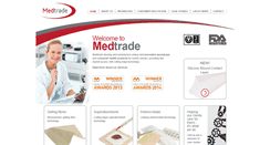 Desktop Screenshot of medtrade.co.uk